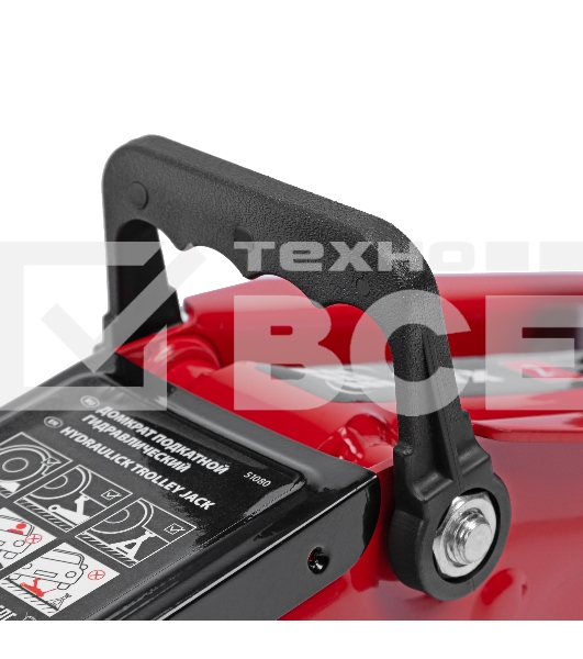 Домкрат гидравлический подкатной MTX 2 т, 140-340 мм