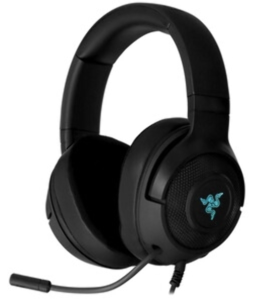 Гарнитура Razer Kraken V3 X (2022) чёрный, проводная, USB, подсветка