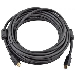 Кабель соединительный аудио-видео HDMI (m)/HDMI (m) 3м. феррит.кольца позолоченные контакты черный (NO NAME), фото9