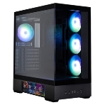 Компьютерный корпус ZALMAN P40 DS, ATX, черный, WINDOW, 9.1-inch LCD screen, 2xCombo(2.5” or 3.5”), 1x2.5”, 1xUSB TYPE-C, 2xUSB 3.0, SIDE 3x120мм ARGb, REAR 1x120мм ARGb, фото8