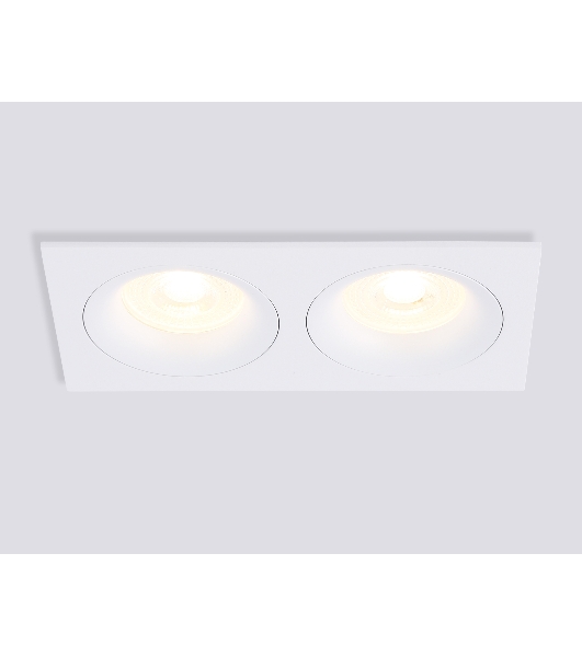Светильник встраиваемый Ambrella light TN102731/2 WH белый GU5.3 175*92*23