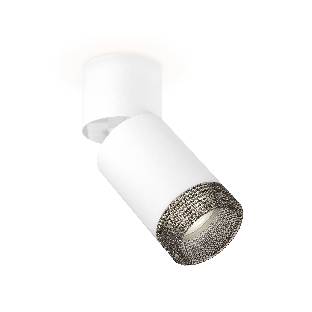 Комплект накладного поворотного светильника Ambrella light XM6312061 SWH/WH/BK белый песок/белый/тонированный MR16 GU5.3 (A2220, C6312, N6151)