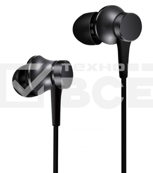 Наушники Xiaomi Mi In-Ear Headfones Basic черный