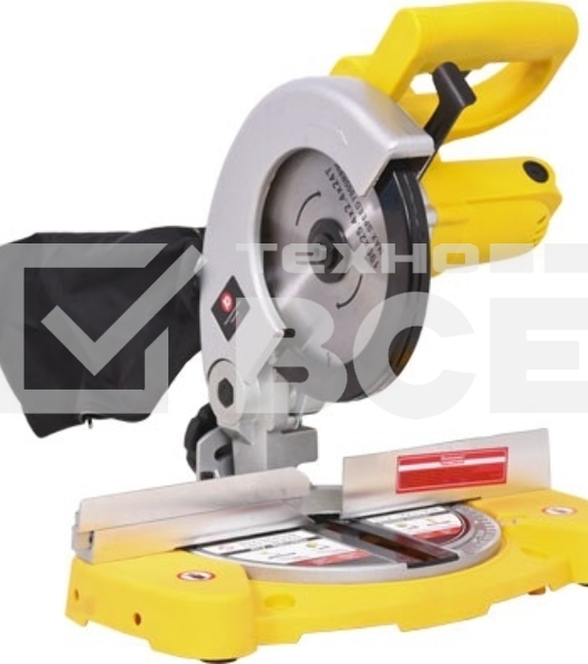 Пила торцовочная КАЛИБР Мастер ПТЭ- 900/190м 900Вт 5000об/мин диск 190мм