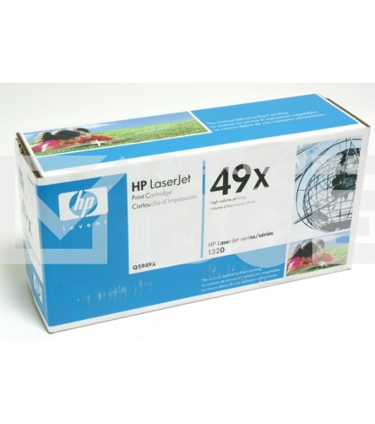 Картридж лазерный HP Q5949X черный для LaserJet 1320 6000 стр.