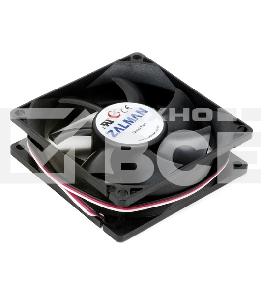 Вентилятор для корпуса Zalman ZM-F1 PLUS (SF) черный, 80 мм, 2000 об/мин, 23 дБ, 3 pin