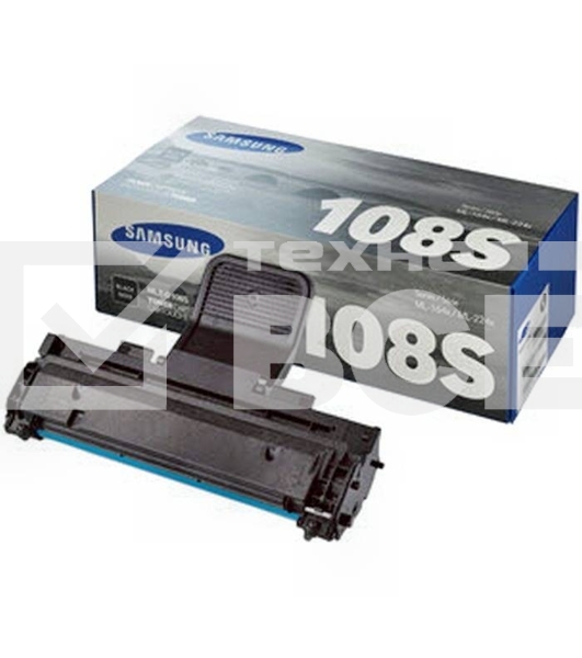 Картридж лазерный Samsung MLT-D108S черный для Samsung ML-1640/1641/2240/2241 (1500стр.)