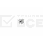 Выключатель клавишный 250V 6А (2с) ON-OFF серый  Mini  Rexant, фото 1