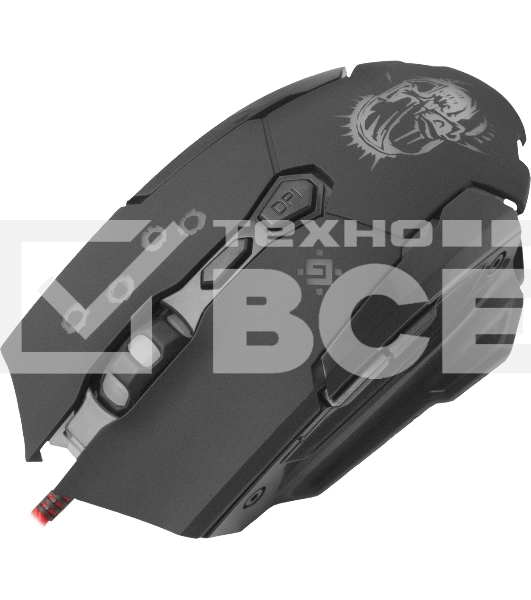 Мышь проводная Defender Killer GM-170L черный, 3200 dpi, USB, кнопки - 7