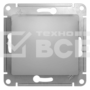 Механизм переключателя 1-кл. СП Glossa сх. 6 10AX алюм. SchE GSL000361