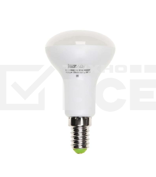 Лампа светодиодная PLED-ECO-R50 5Вт 4000К белый E14 400лм 220-240В JazzWay 1037046A