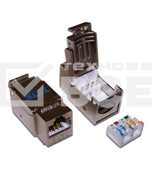 Модуль Lanmaster TWT-OK45STP/6-WH информ. KeystoneRJ45 кат.6 UTP бел. (упак.:1шт)