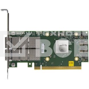 Сетевая карта MELLANOX ConnectX-6 Dx EN adapter card, 100GbE, Dual-port QSFP56, PCIe 4.0 x16, No Crypto, Tall Bracket