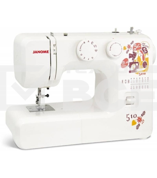 Швейная машина Janome Sew dream 510 белый