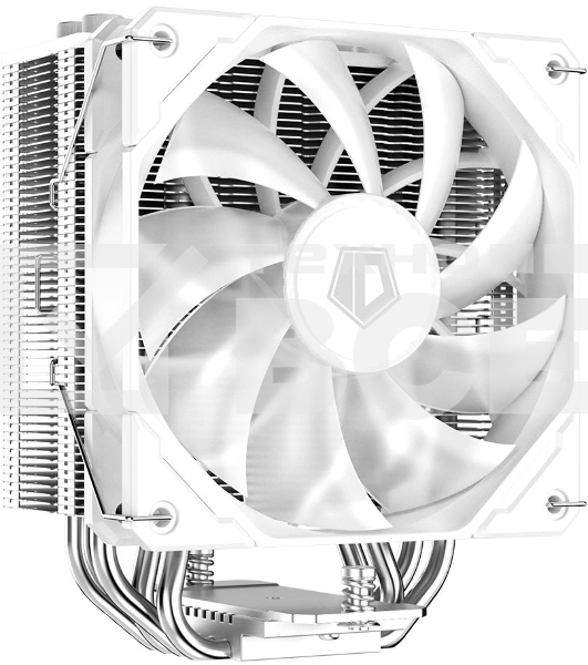 Кулер ID-COOLING SE-224-XTS белый 120мм алюминий+медь 1500rpm 29db 4-pin 220W 151мм