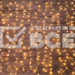 Гирлянда светодиодная Neon-night Дождь 3х2 м 240 LED, прозрачный ПВХ, с контроллером, теплое белое свечение, фото5