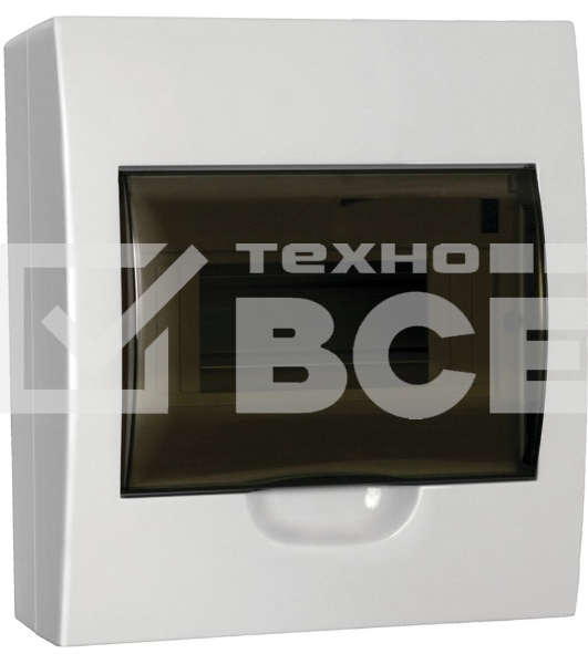 Бокс ЩРН-П-8 мод. навесной пластик IP41 GENERICA IEK MKP12-N-08-41-G