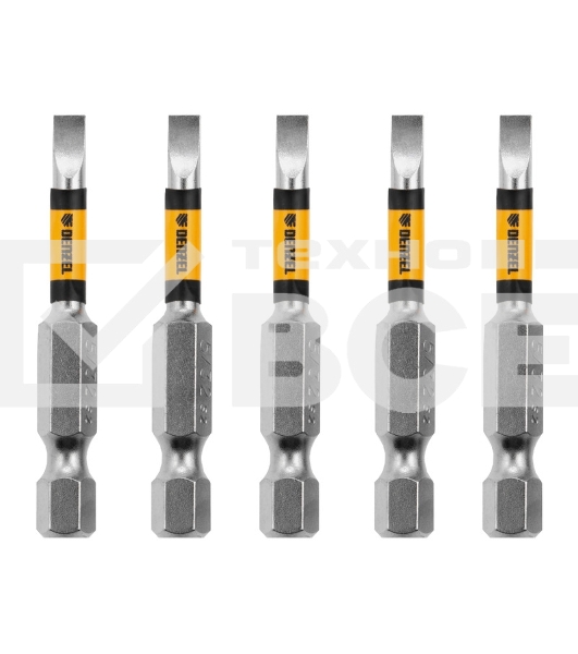 Набор бит Denzel, SL5/32