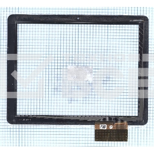 Сенсорное стекло (тачскрин) DPT 300-L3816A-A00-V1.0 черное