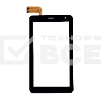 Сенсорное стекло (тачскрин) для Digma Optima 7 A101 3G, черное, фото3
