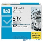 Картридж лазерный HP Q7551XD черный двойная упаковка для LaserJet P3005/M3027mfp/M3035mfp 2 x 13000стр., фото3