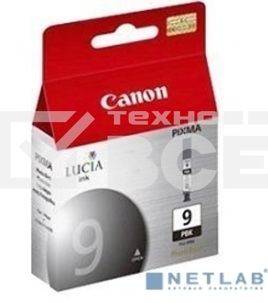Картридж струйный PGI-9PBk (1034B001), для Canon Pixma 9500(Mark II), Фото черный, 150стр.