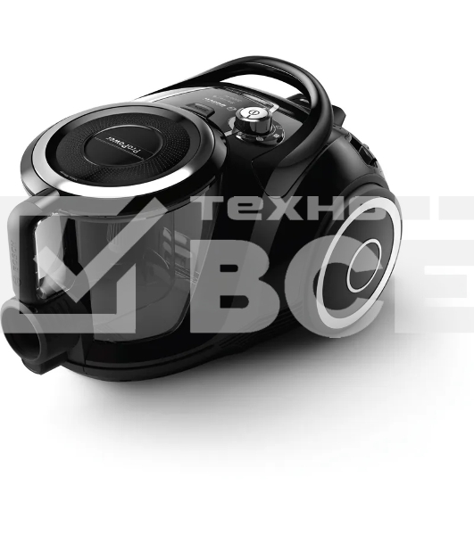 Пылесос Bosch BGS412234, безмешковый, емкость пылесборника 2.4 л, сухая уборка, циклонная система фильтрации, черный