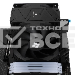 Кулер для процессора Thermalright Burst Assasin 120 EVO Dark (4-pin PWM, 156mm, Ni/CU, 6x6mm, 2x120mm, 66.17CFM, 25.6dBA, 1550RPM, S: 1700, 1200, 115X, AM5, AM4), фото 1