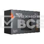 Блок питания  PCCOOLER, 750W 80+ Gold (ATX, 3.1, PCIe 5.1 600W, Full modular, 1x24(20+4)pin 550mm, 2xCPU 8(4+4)pin 650mm, 3xPCIe 8(6+2)pin 500mm, 1x12V(2x6) 12+4pin 650mm, 3xSATA*3+MOLEX4pin*1 450+120+120+120mm , Active, 135x135mm, 150x150x86mm, APFC, OVP, фото2