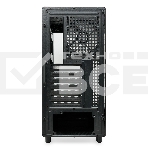 Компьютерный корпус  HSPD F510, Panoramic Mid Tower, черный, TG, 0.5 SPCC, 3x120mm ARGB ATX, mATX, mITX 180/280/160mm 1x2.5