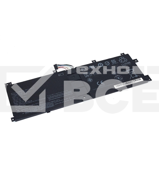 Аккумуляторная батарея для ноутбука Lenovo Miix 510 520 7.68V 38Wh черный