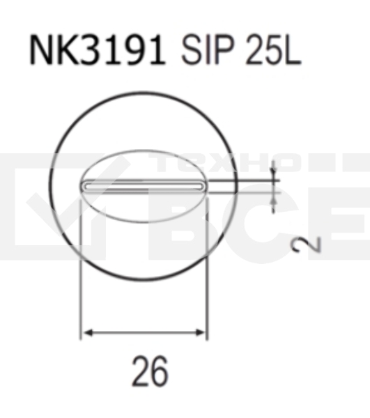 Насадка Quick NK3191