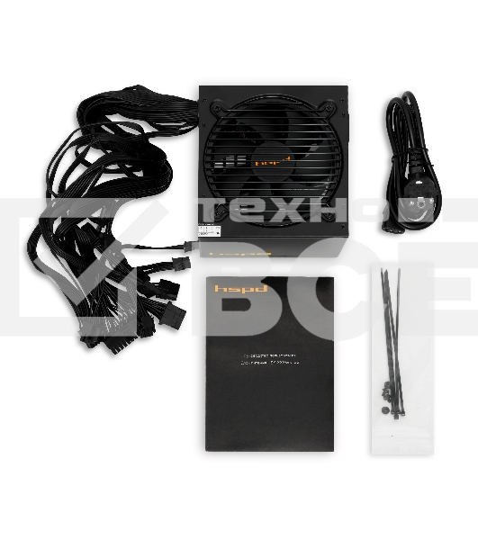 Блок питания HSPD, 600W 80 PLUS  White (ATX, 2.52, Non-modular, 1x24(20+4)pin 500mm, 1xCPU 8(4+4)pin 550mm, 1xPCIe*2 8(6+2)pin 500+150mm, 2xSATA*3 400+150+150mm, 1xMOLEX4pin*3 400+150+150mm , Active, 120x120mm, 150x140x86mm, APFC, OVP, UVP, SCP, OPP, NLO,