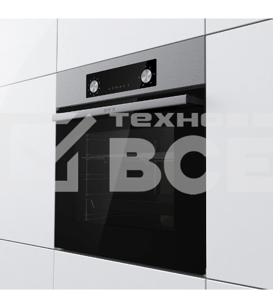 Духовой шкаф электрический Gorenje BO6737E02NX, черный
