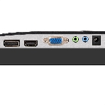 Монитор с аудио 23.8' 100 Гц ExeGate ProSmart EH2400C (IPS LED Grade A+, FHD, 1920x1080@100Гц, 16:9, 250cd/m2, 1000:1, 178°/178°, 3-5ms, audio-out, Speakers, D-Sub, HDMI, DisplayPort, кабель HDMI 1,5м, VESA, регулировка высоты (HAS), регулировка наклона (tilt), поворот экрана (swivel), поворот экрана на 90° (pivot), чёрный), фото4