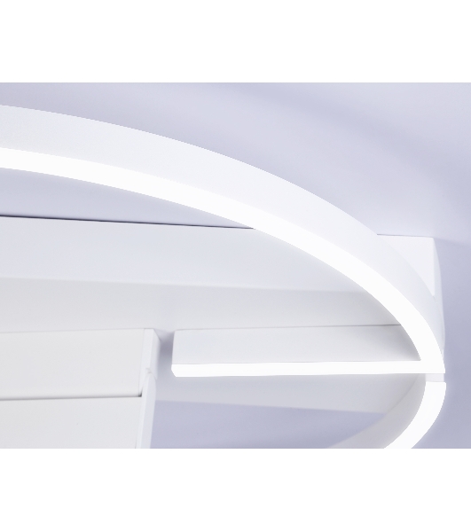 Светильник Ambrella light FL51459/1+1 WH белый 72W 3000K-6400K+4200K D600*110 (ПДУ РАДИО 2.4G)