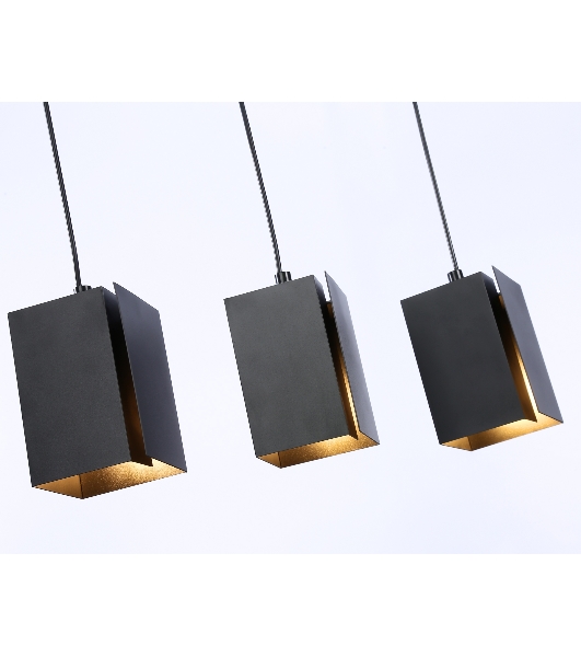 Светильник подвесной TN5141/3 BK черный E27/3 max 40W 400*80*1150