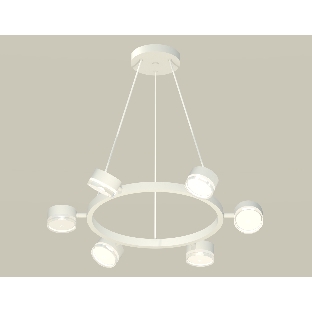 Светильник Ambrella light XB9191203/6 SWH/FR/CL белый песок/белый матовый/прозрачный GX53 (C9191, N8399)