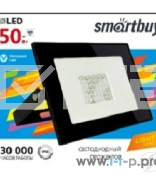 Прожектор светодиодный FL SMD LIGHT Smartbuy-50W/6500K/IP65 (SBL-FLLight-50-65K)