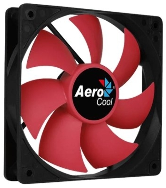 Вентилятор для корпуса Aerocool/Formula Force 12 PWM красный, 120 мм, 1500 об/мин, 27.5 дБ, 4 pin