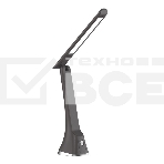 Светильник настольный UF-733 С02 LED 8Вт 3 ур. ярк. черный Ultraflash 14184, фото 1