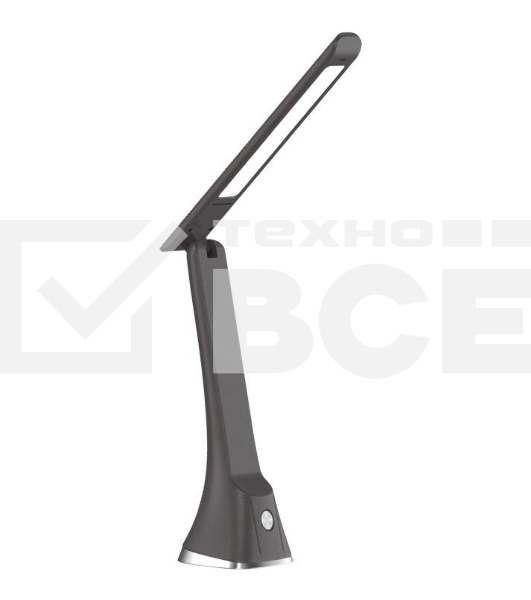 Светильник настольный UF-733 С02 LED 8Вт 3 ур. ярк. черный Ultraflash 14184