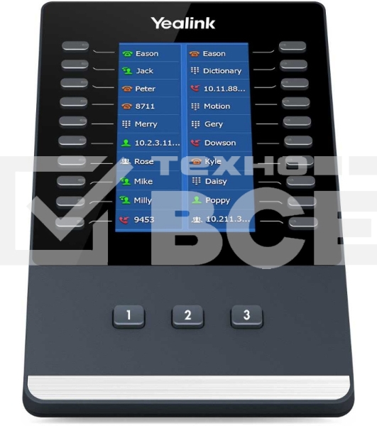 Модуль расширения YEALINK EXP43, цветной экран, для телефонов SIP-T43U, SIP-T46U, SIP-T48U, шт