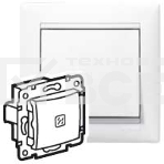 Механизм выключателя 1-кл. СП Valena 10А IP31 с подсветкой бел. (DIY-упак.) Legrand 694261, фото2