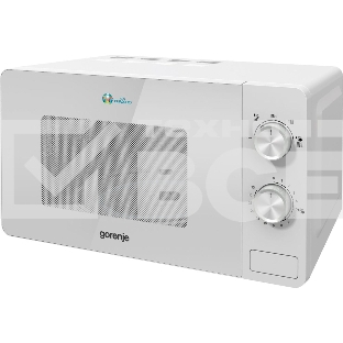 Микроволновая печь Gorenje MO20E1W2 белый, 20 л, 800 Вт, переключатели - поворотный механизм