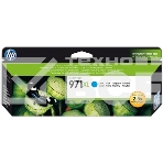 Картридж струйный HP №971XL CN626AE голубой для HP OJ Pro X476dw/X576dw/X451dw/X551dw (6600стр.), фото3