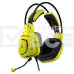 Наушники с микрофоном A4Tech Bloody G575 Punk желтый/черный 2м мониторные USB оголовье (G575 PUNK), фото4