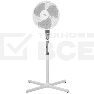Вентилятор напольный Scarlett SC-SF111B24 45Вт скоростей:3 серый/белый