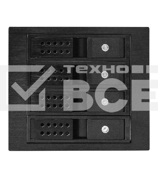 Корзина для HDD ExeGate EX291657RUS HS435-02 (универсальная, на 4*3,5