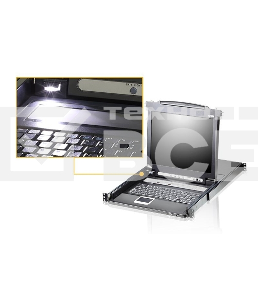 Переключатель KVM ATEN LCD 17